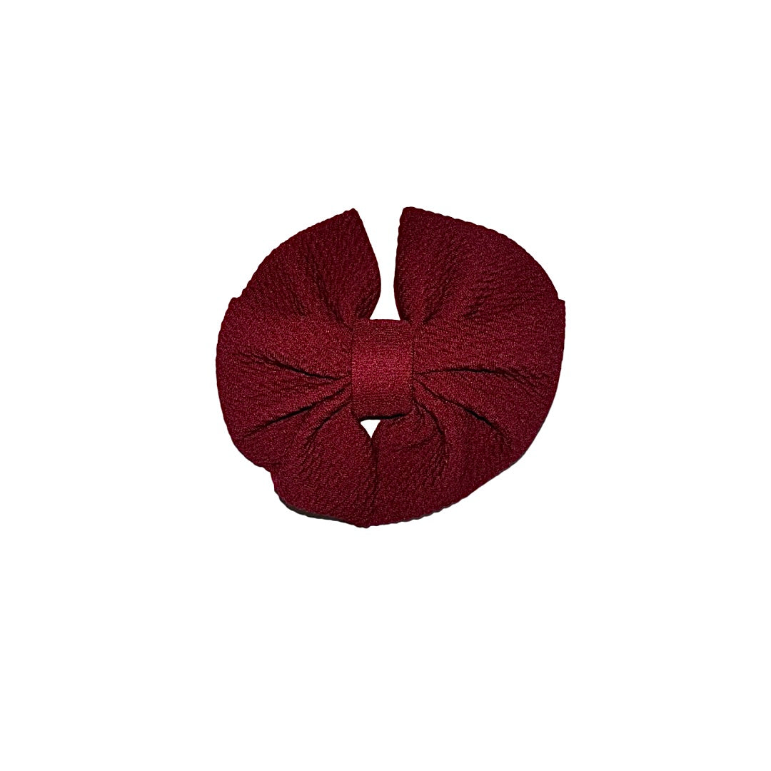 End Zone Messy Clip Bow