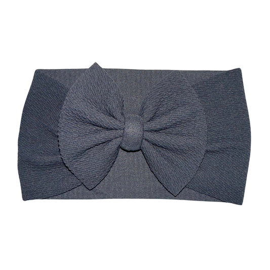 Charcoal Grey Headwrap