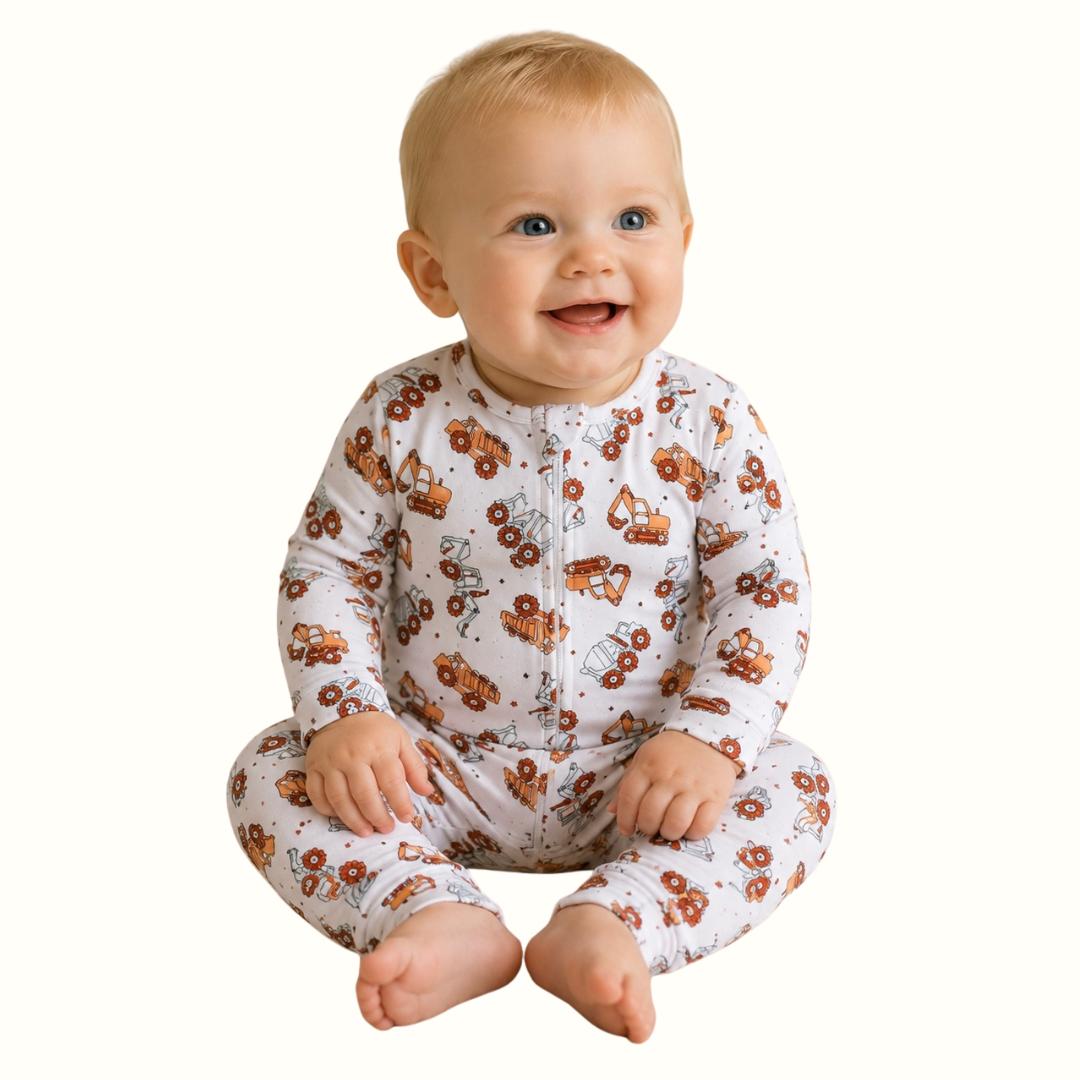 Dirt Digger Bamboo Convertible Romper