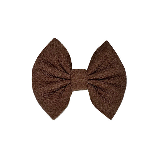 Milk Chocolate Clip Bow