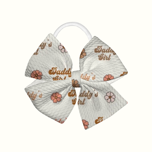 Daddy’s Girl Pinwheel Nylon Headband