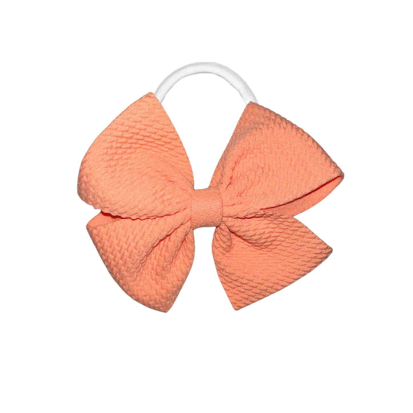 Peachy Keen Pinwheel Nylon Headband