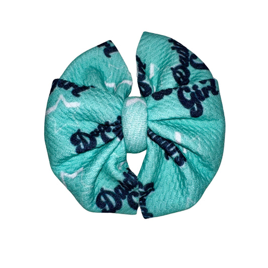 Daddy’s Girl Messy Clip Bow