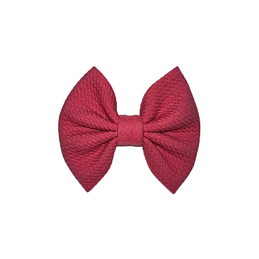 Cherry Pop Clip Bow