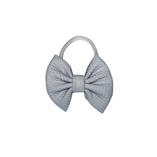 Silver Bells Mini Nylon Headband
