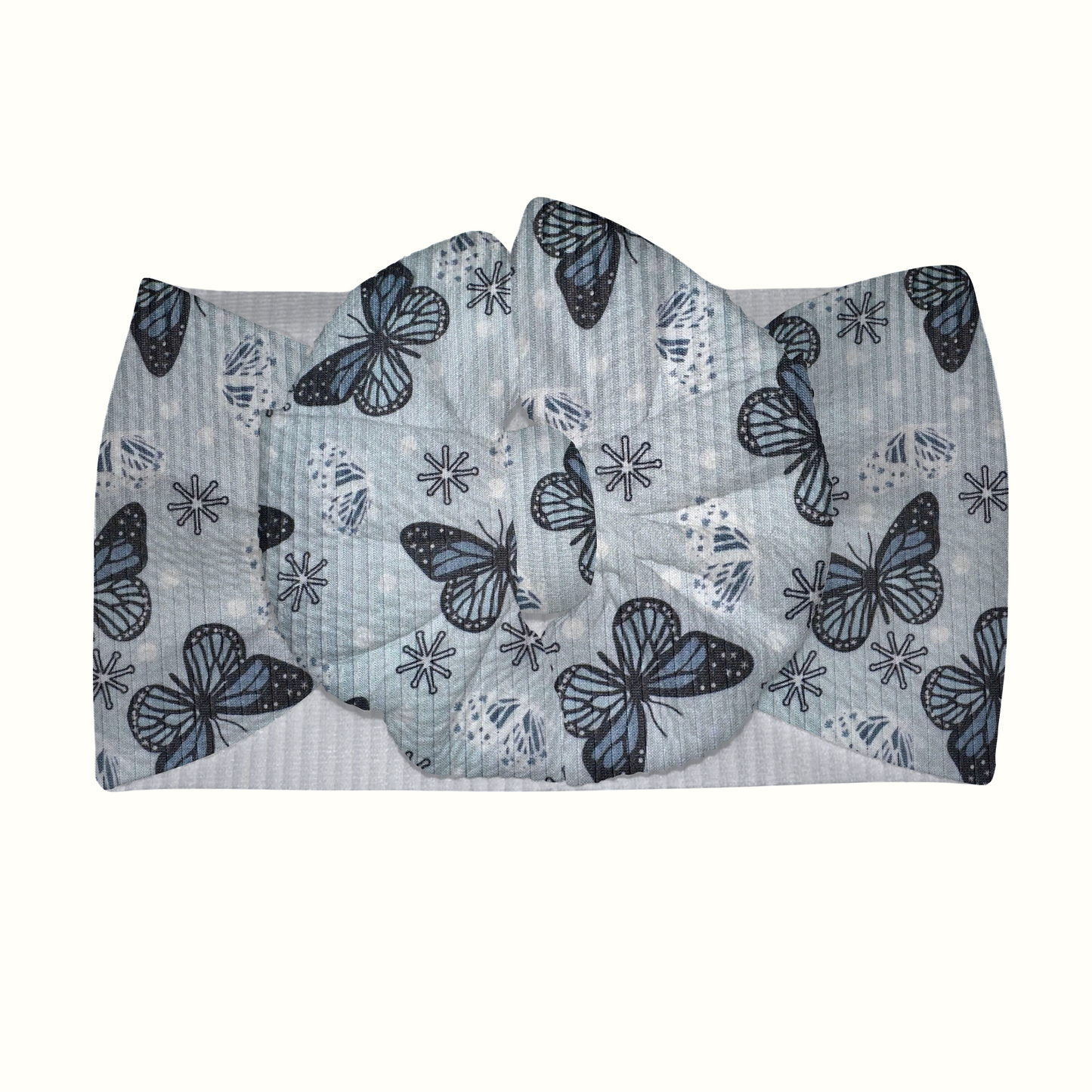 Butterfly Beauty Messy Headwrap