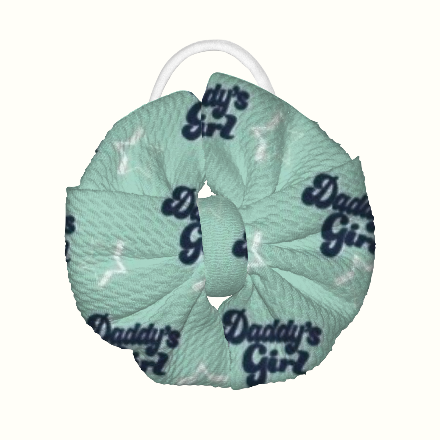 Daddy’s Girl Messy Nylon Headband