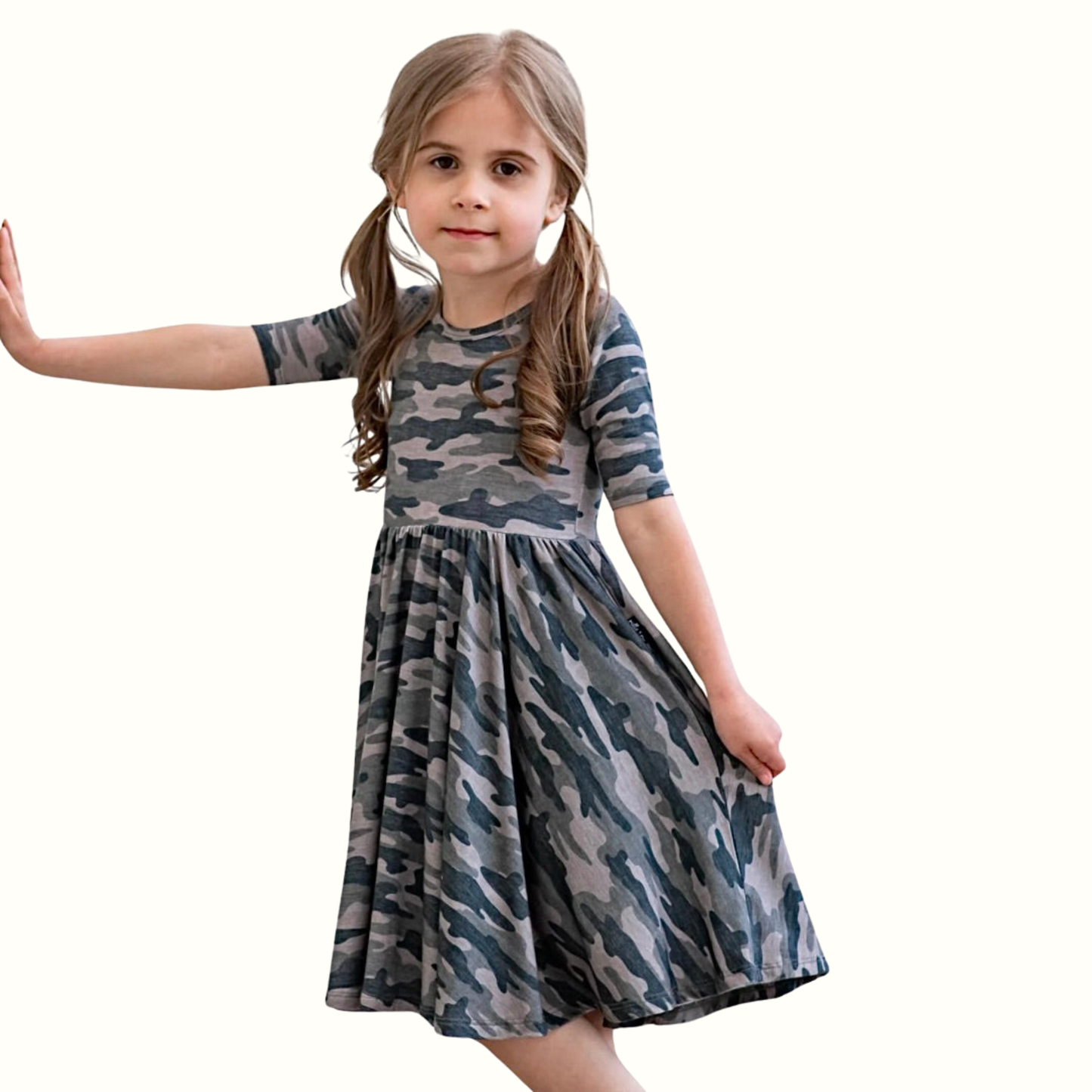 You Can’t See Me Bamboo Twirl Dress