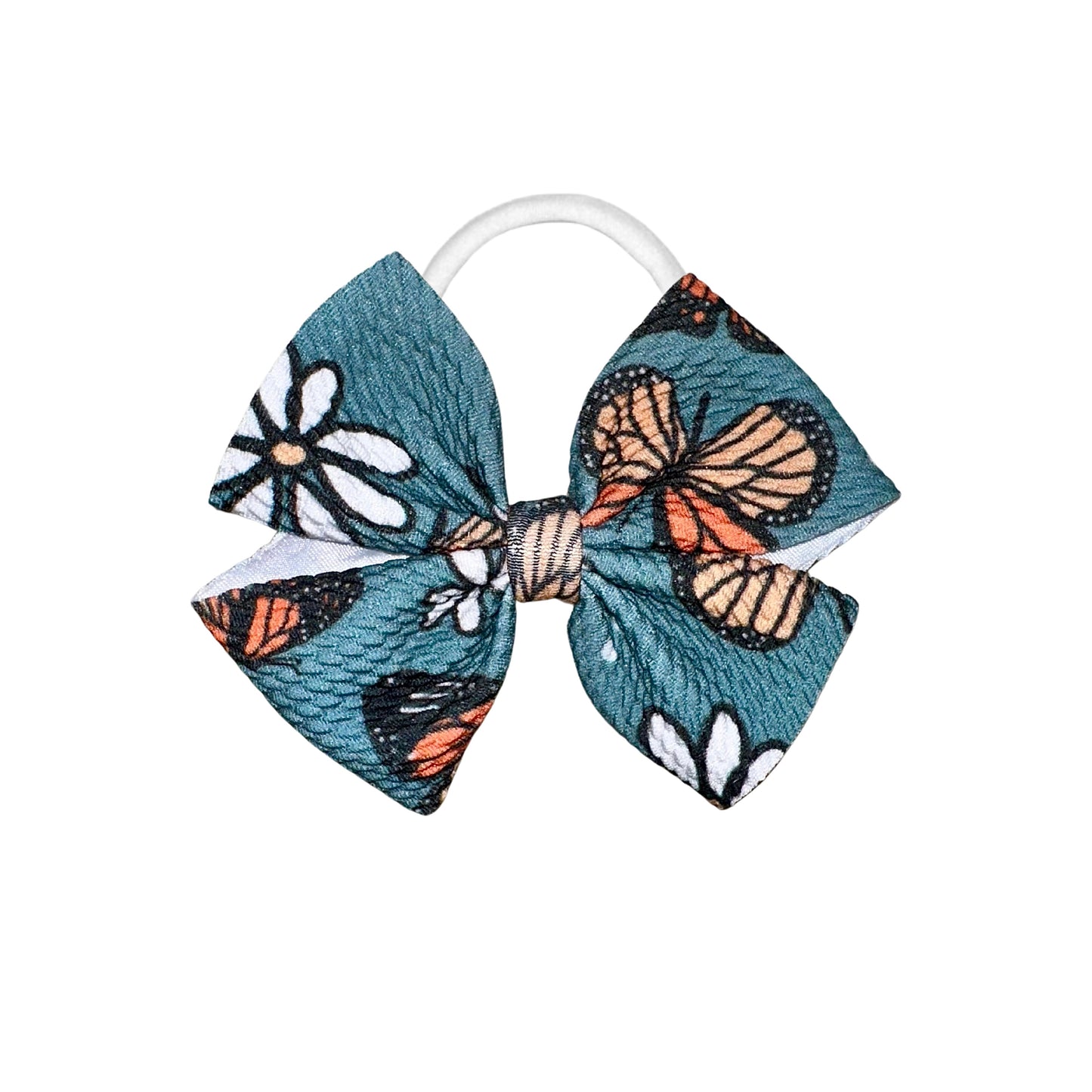 Butterfly Garden Pinwheel Nylon Headband