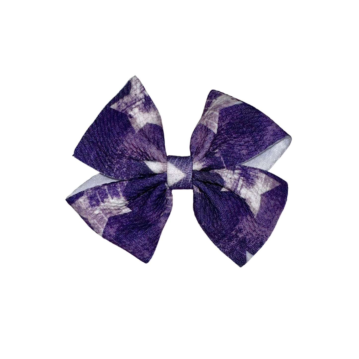 Stars Pinwheel Clip Bow