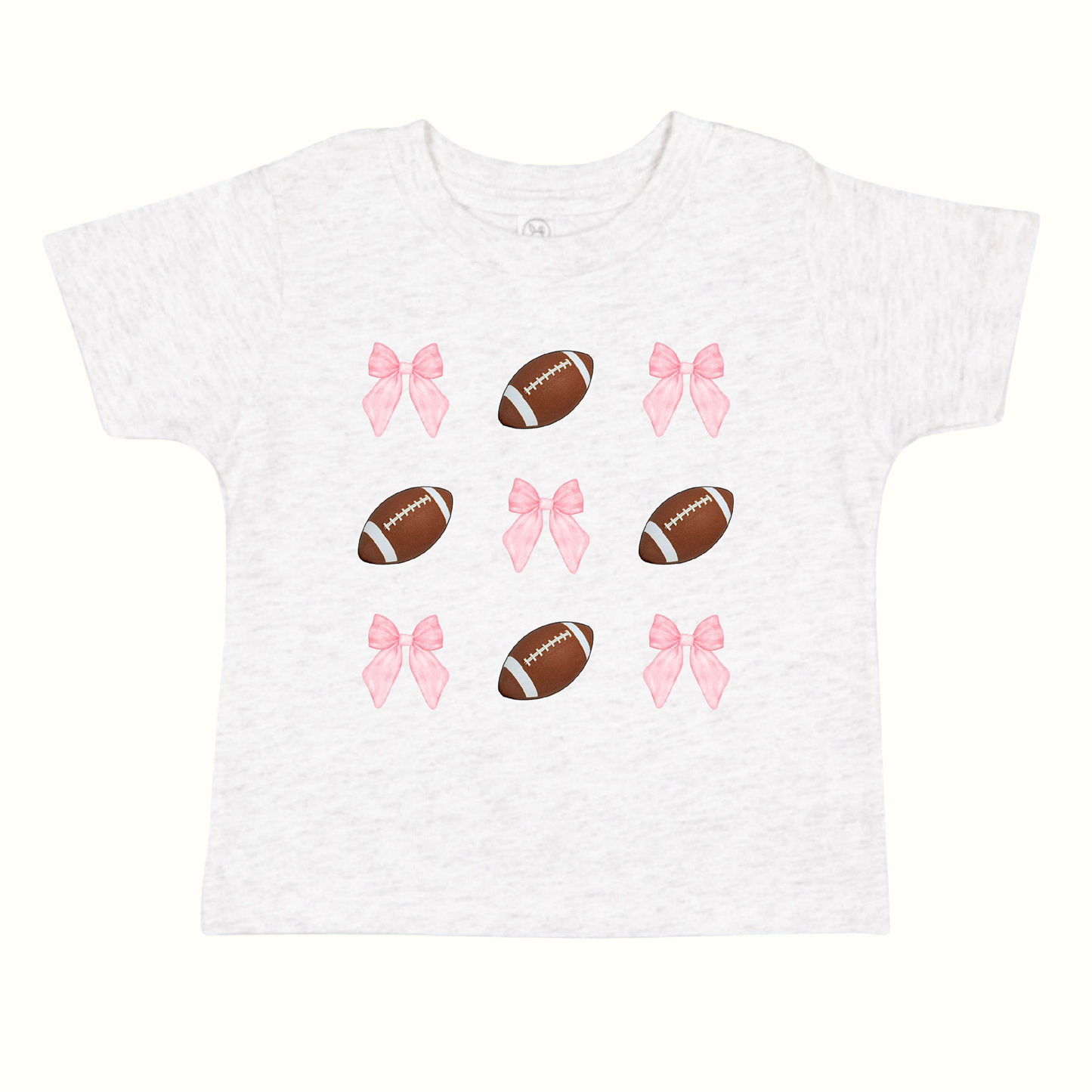 Bows & Footballs T-Shirt