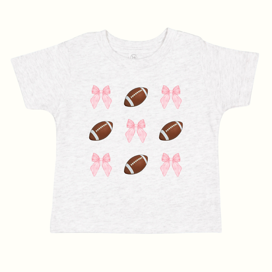 Bows & Footballs T-Shirt