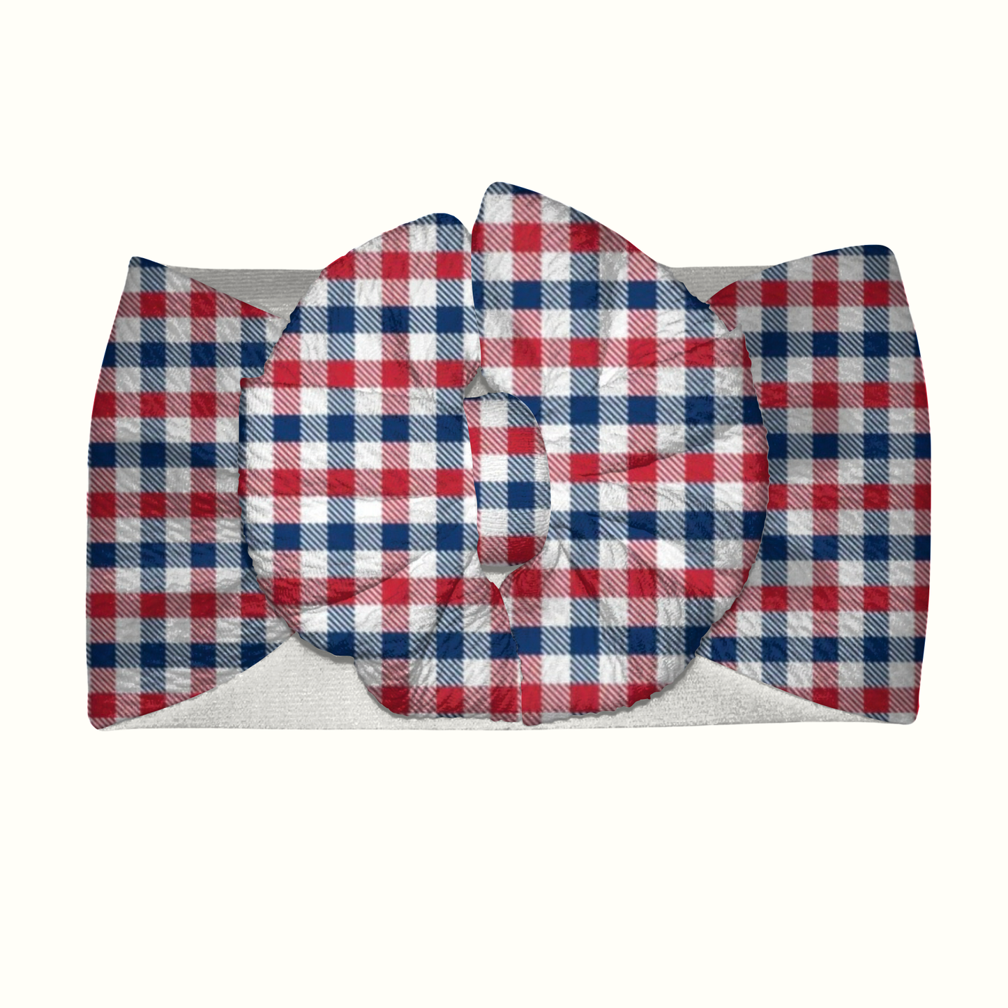 Patriotic Picnic Messy Headwrap