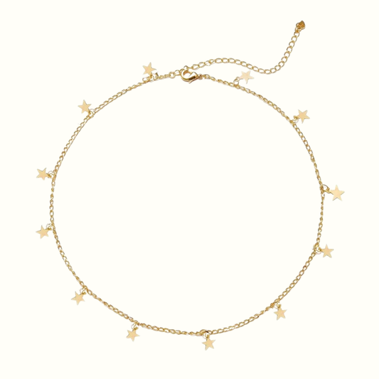 Gold Star Necklace