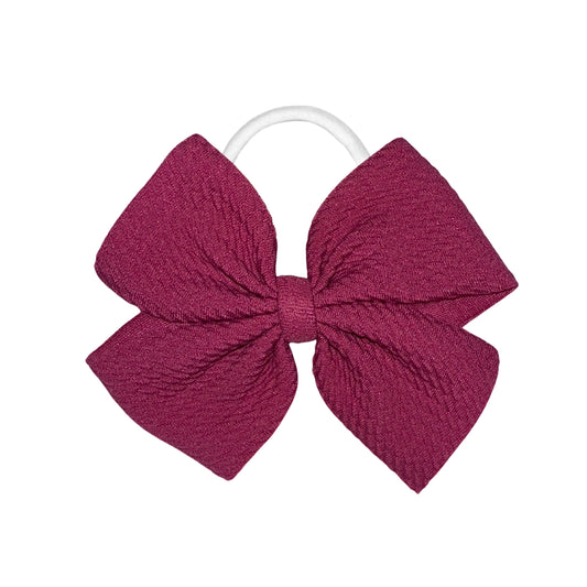 Royal Plum Pinwheel Nylon Headband