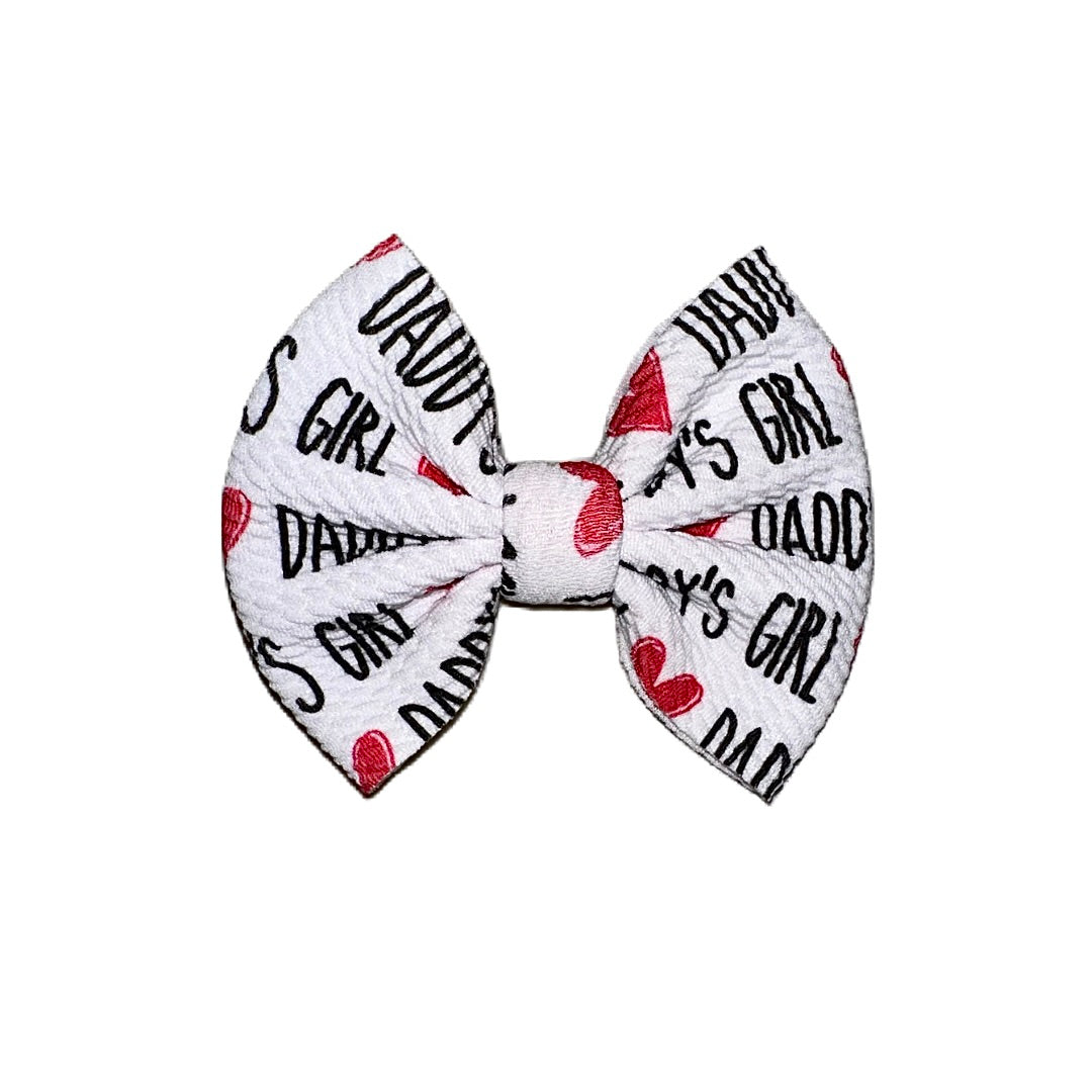 Daddy’s Girl Clip Bow