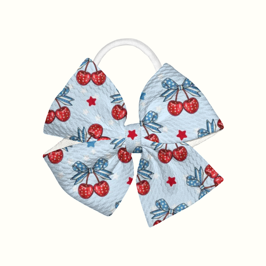 All American Girl Pinwheel Nylon Headband