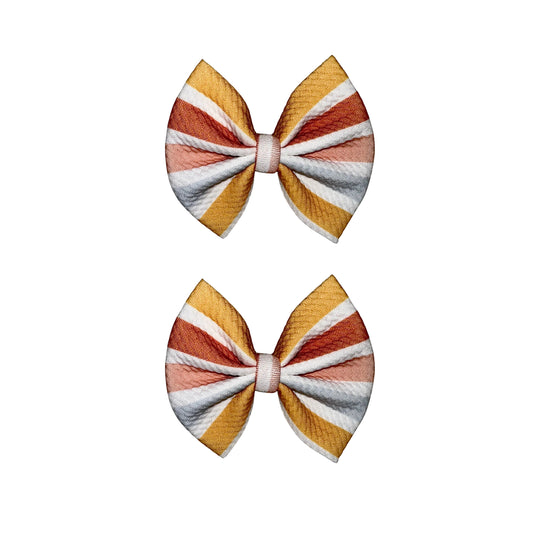 Summer Stripes Piggies
