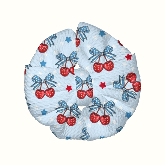 All American Girl Messy Clip Bow