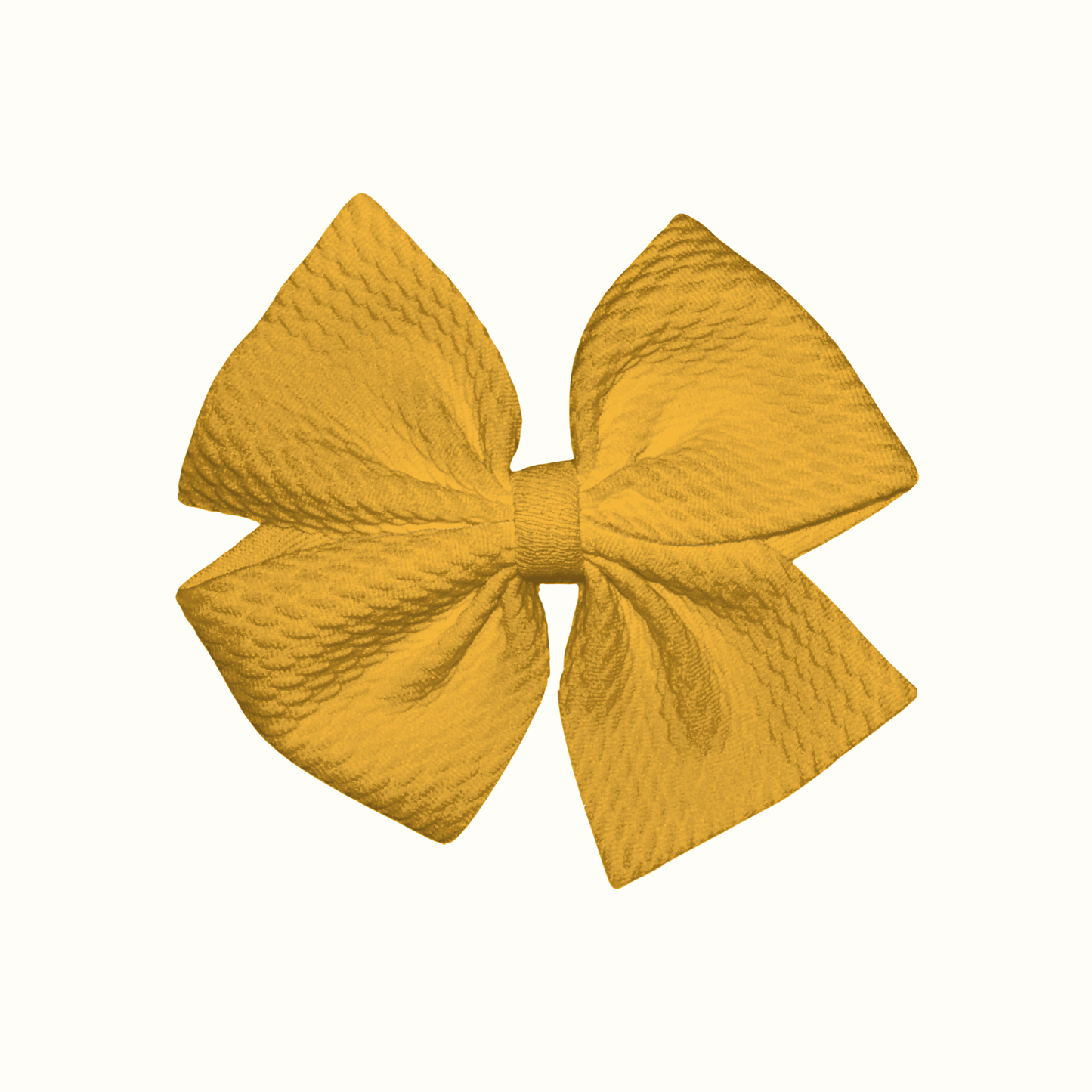 Ray Of Sunshine Pinwheel Clip Bow