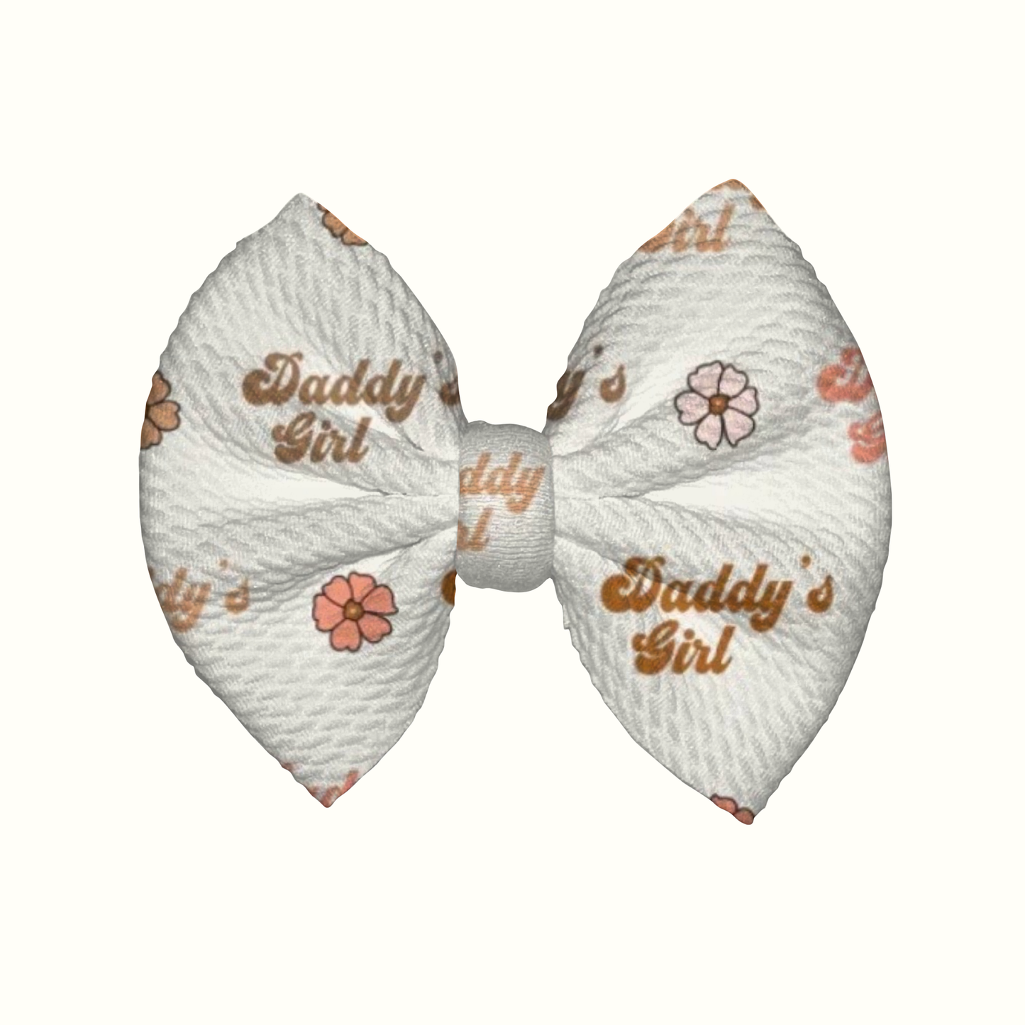 Daddy’s Girl Clip Bow