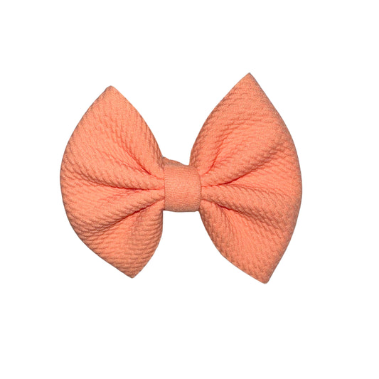 Peachy Keen Clip Bow