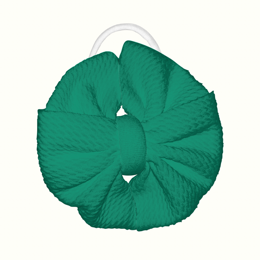 Kelly Green Messy Nylon Headband