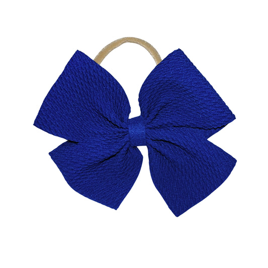 Light It Up Blue Pinwheel Nylon Headband
