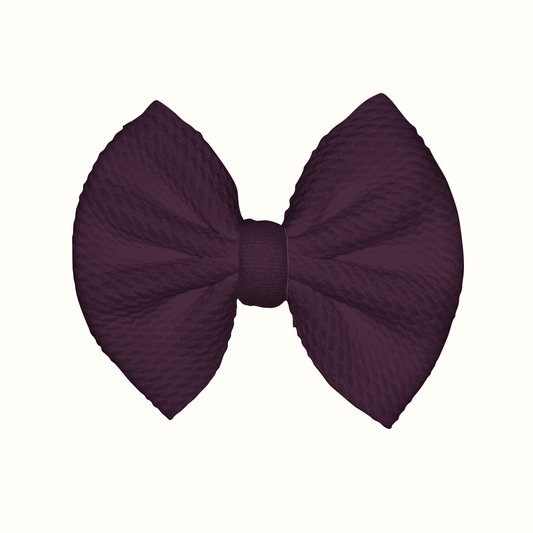 Sugar Plum Fairy Clip Bow
