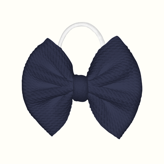 Navy Nylon Headband