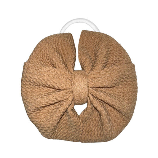 Taupe Messy Nylon Headband