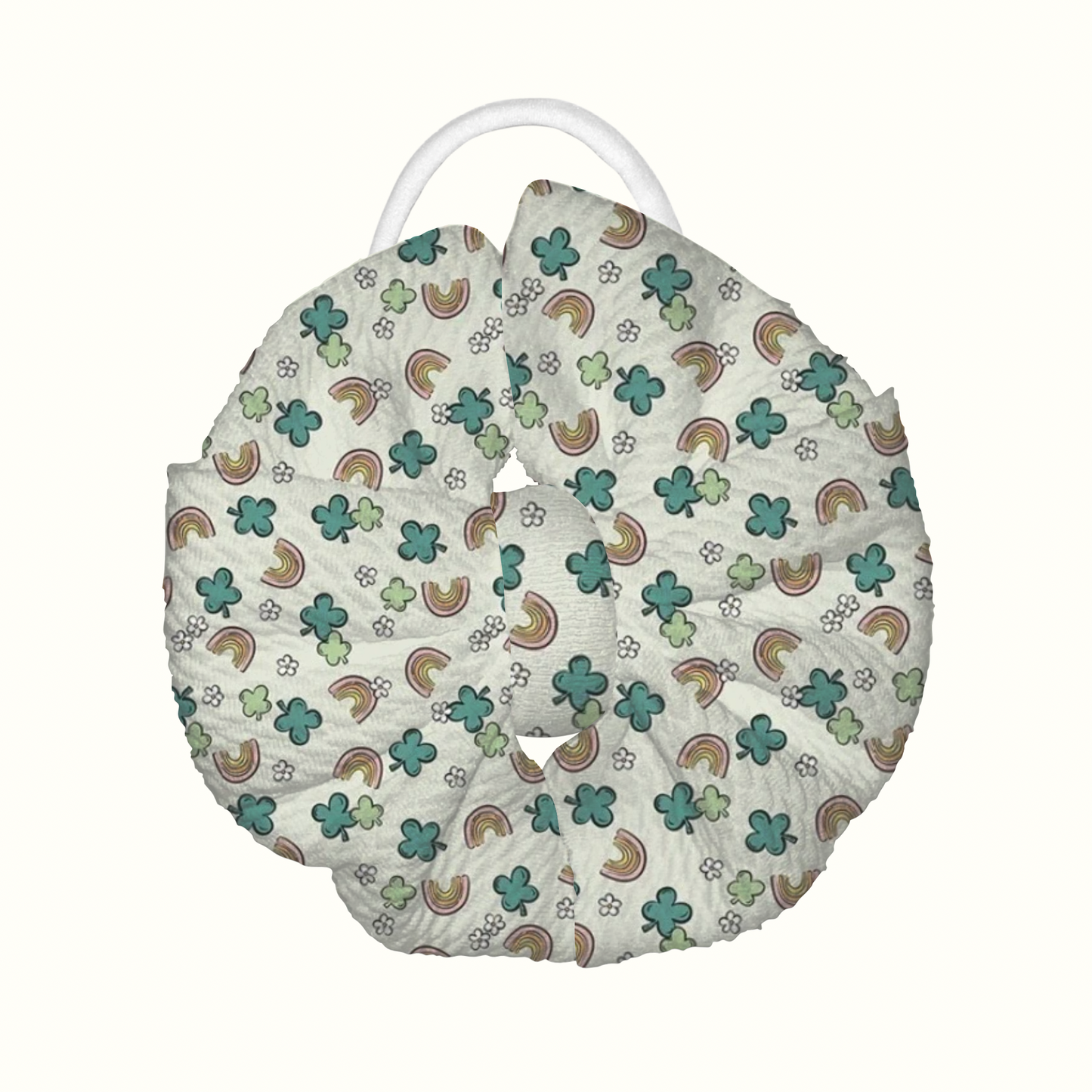 Clover The Rainbow Messy Nylon Headband