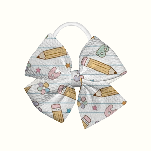 Pencil Me Pretty Pinwheel Nylon Headband