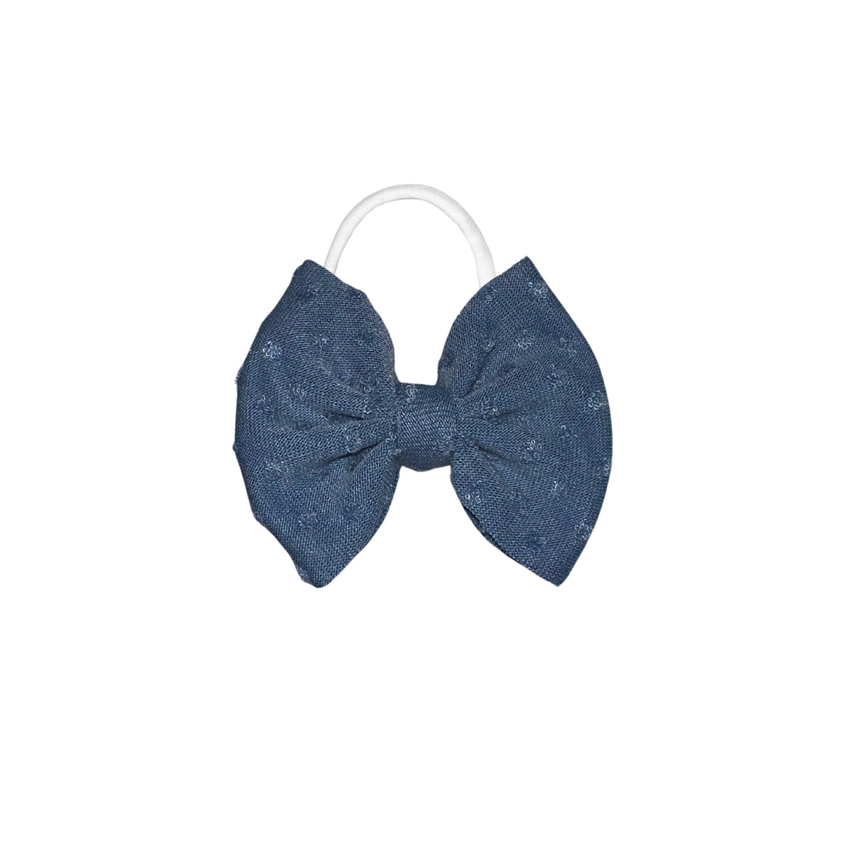 French Blue Mini Nylon Headband