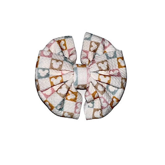 Magic Kingdom Messy Clip Bow