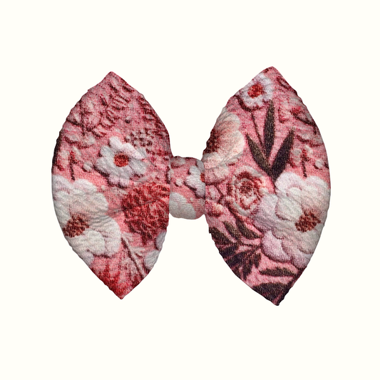Choose To Bloom Clip Bow