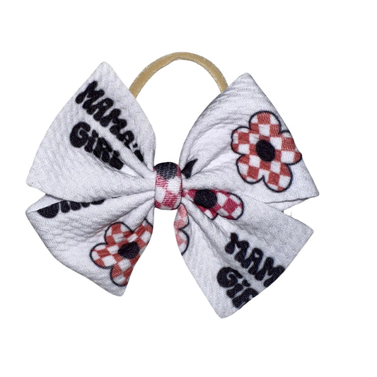 Mama’s Girl Pinwheel Nylon Headband