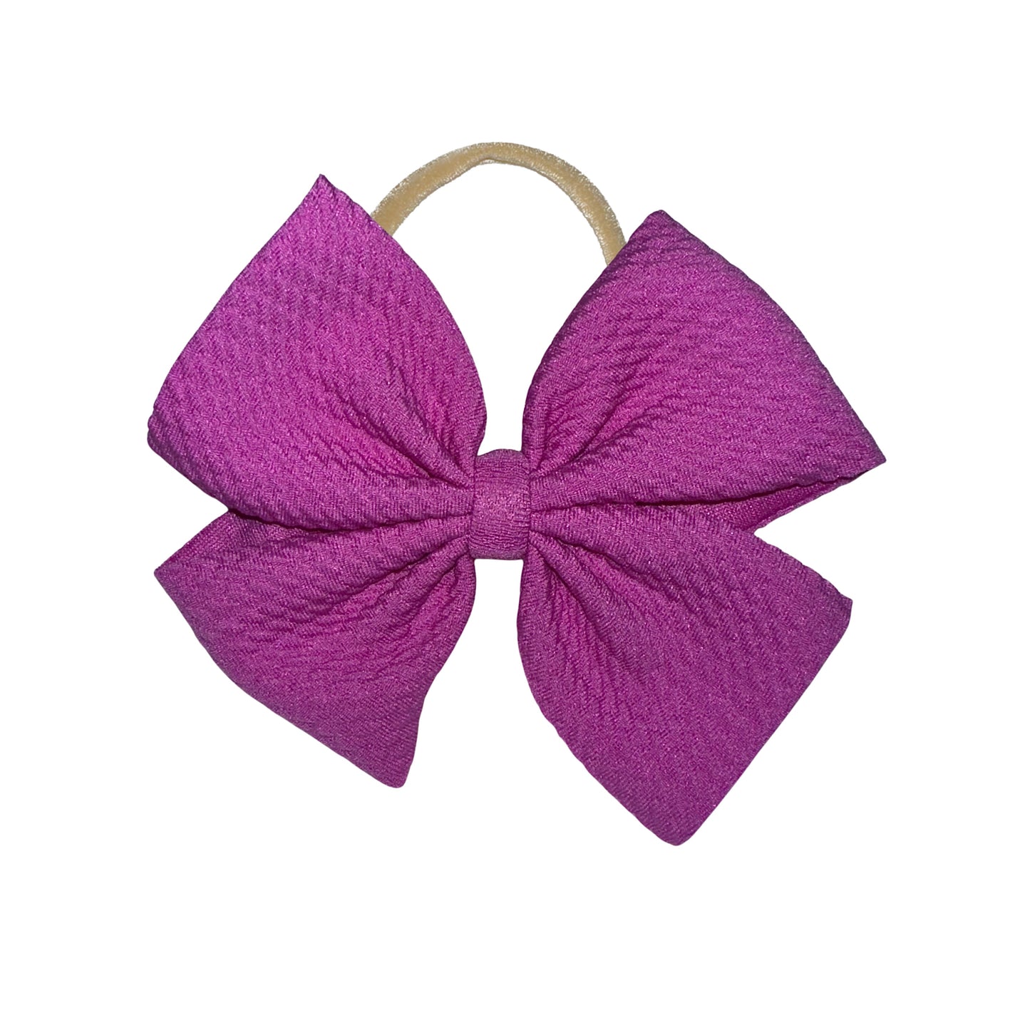 Perfect Purple Pinwheel Nylon Headband