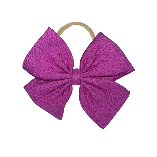 Perfect Purple Pinwheel Nylon Headband