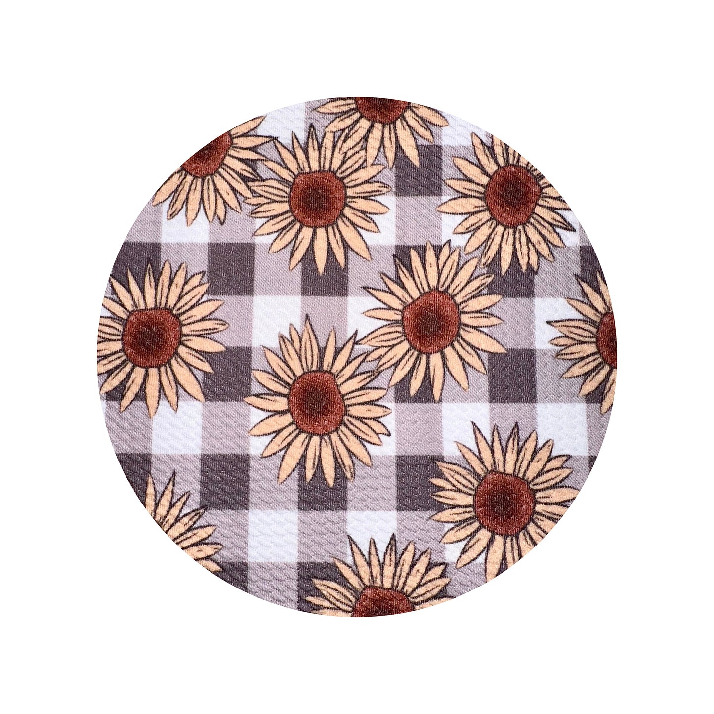 Sunflower Harvest Pinwheel Nylon Headband