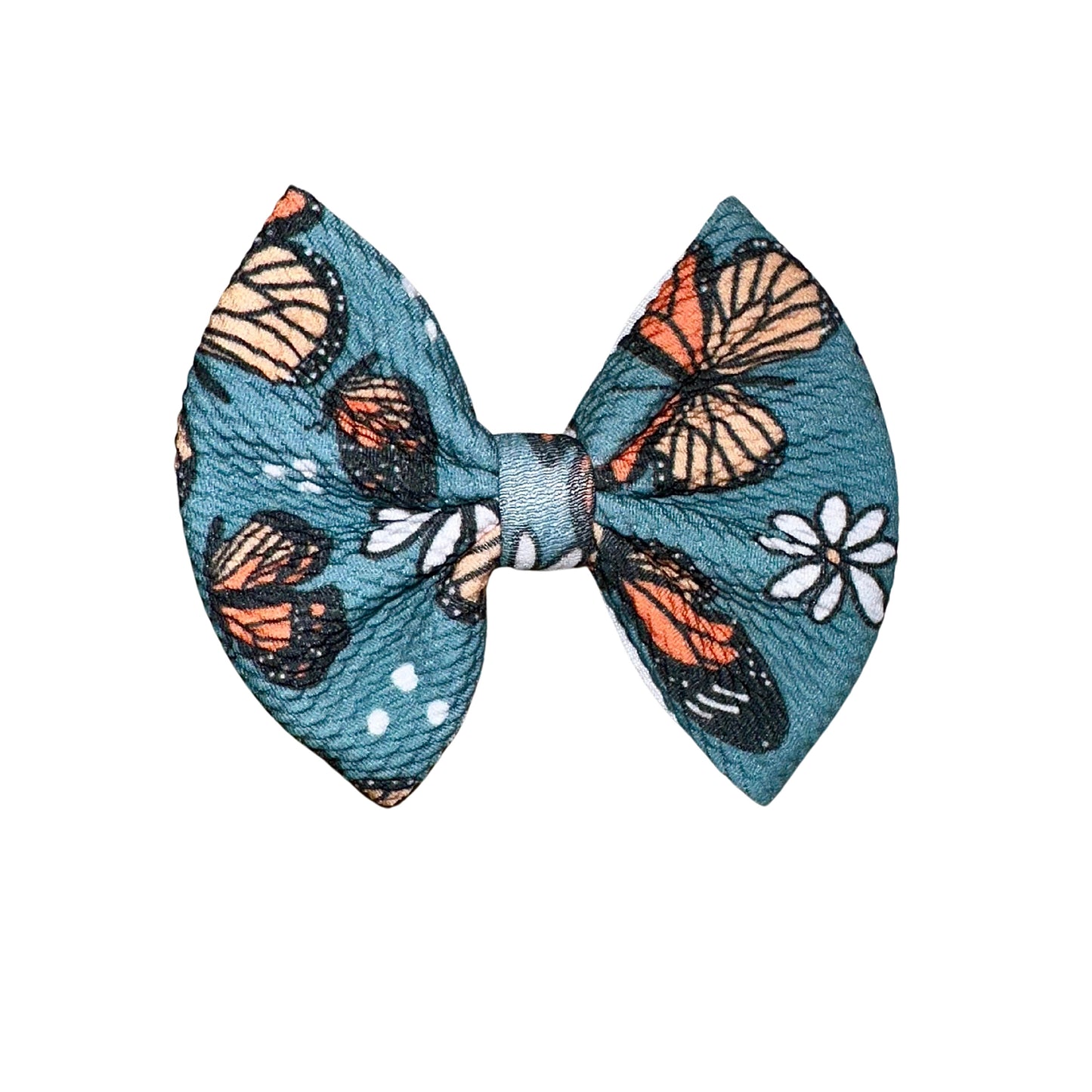 Butterfly Garden Clip Bow