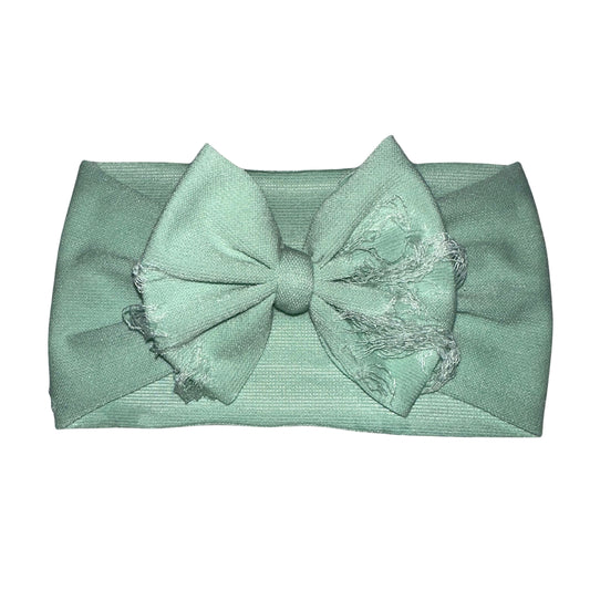 Distressed Mint Headwrap