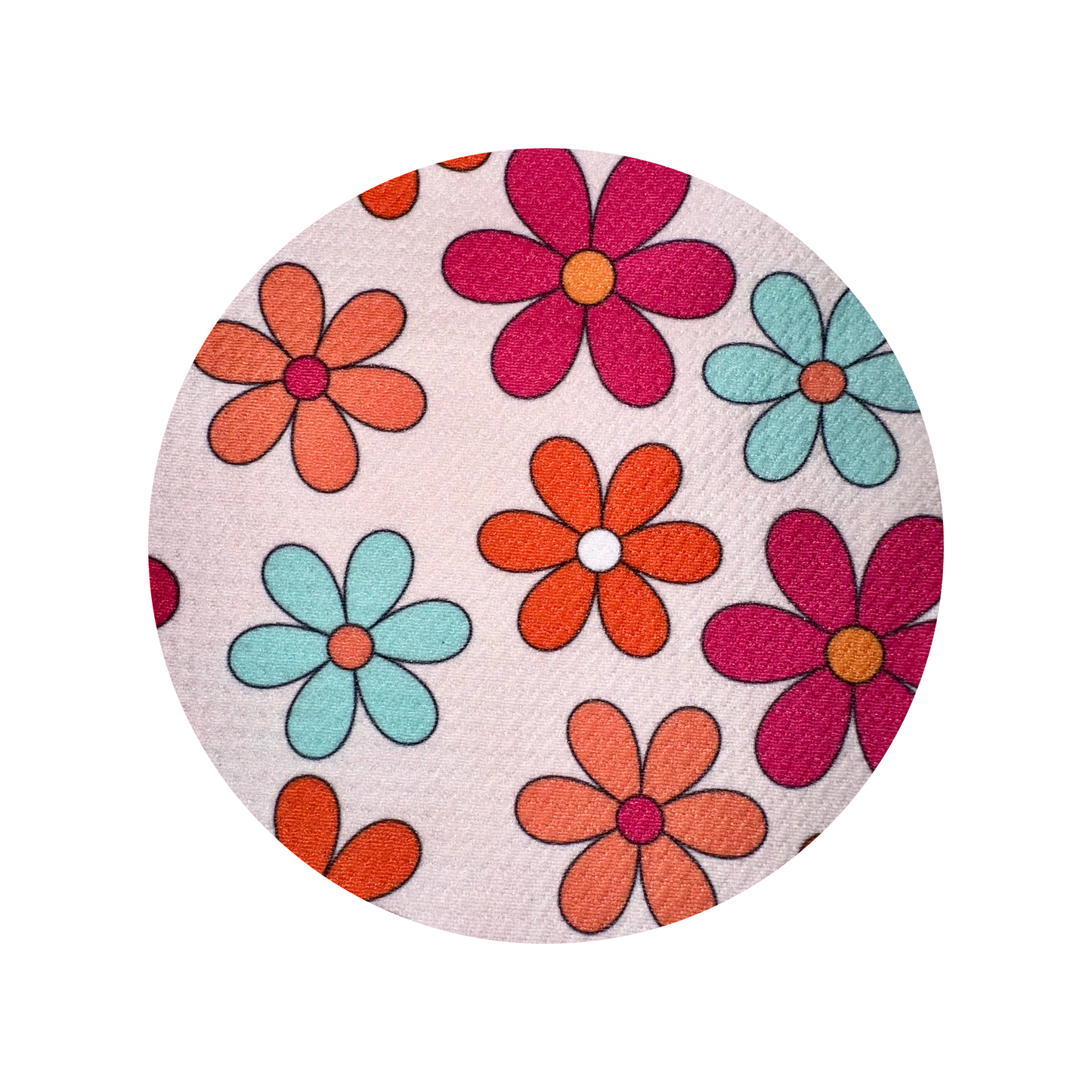 Daisy Girl Messy Nylon Headband