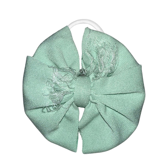 Distressed Mint Messy Nylon Headband