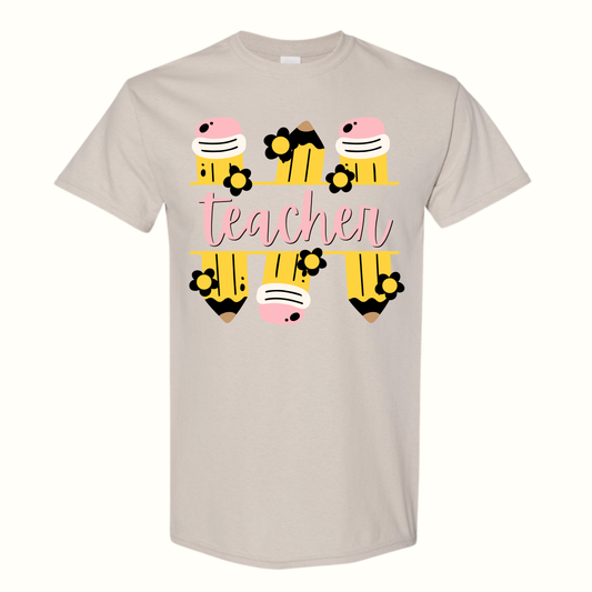 Pencil Teacher T-Shirt
