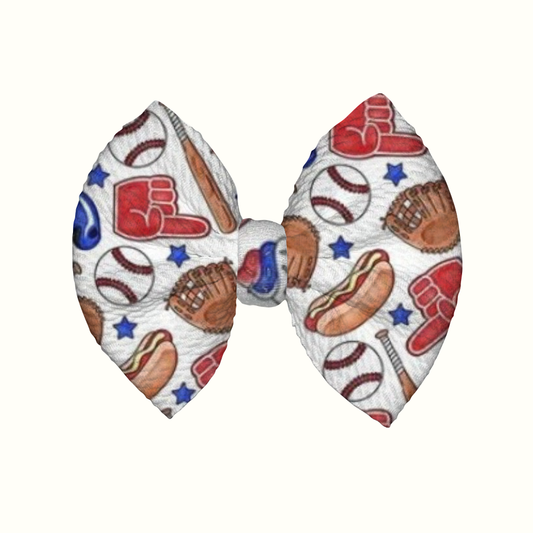 Ballgame Clip Bow