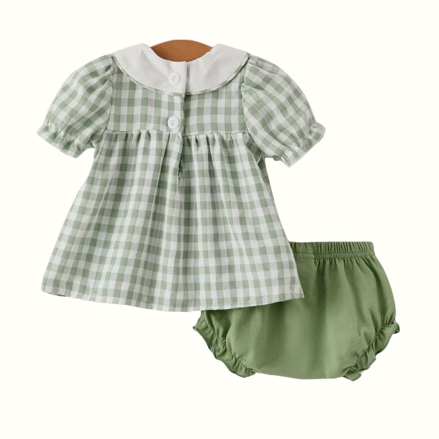 Fall Pumpkins Smocked Dress Set
