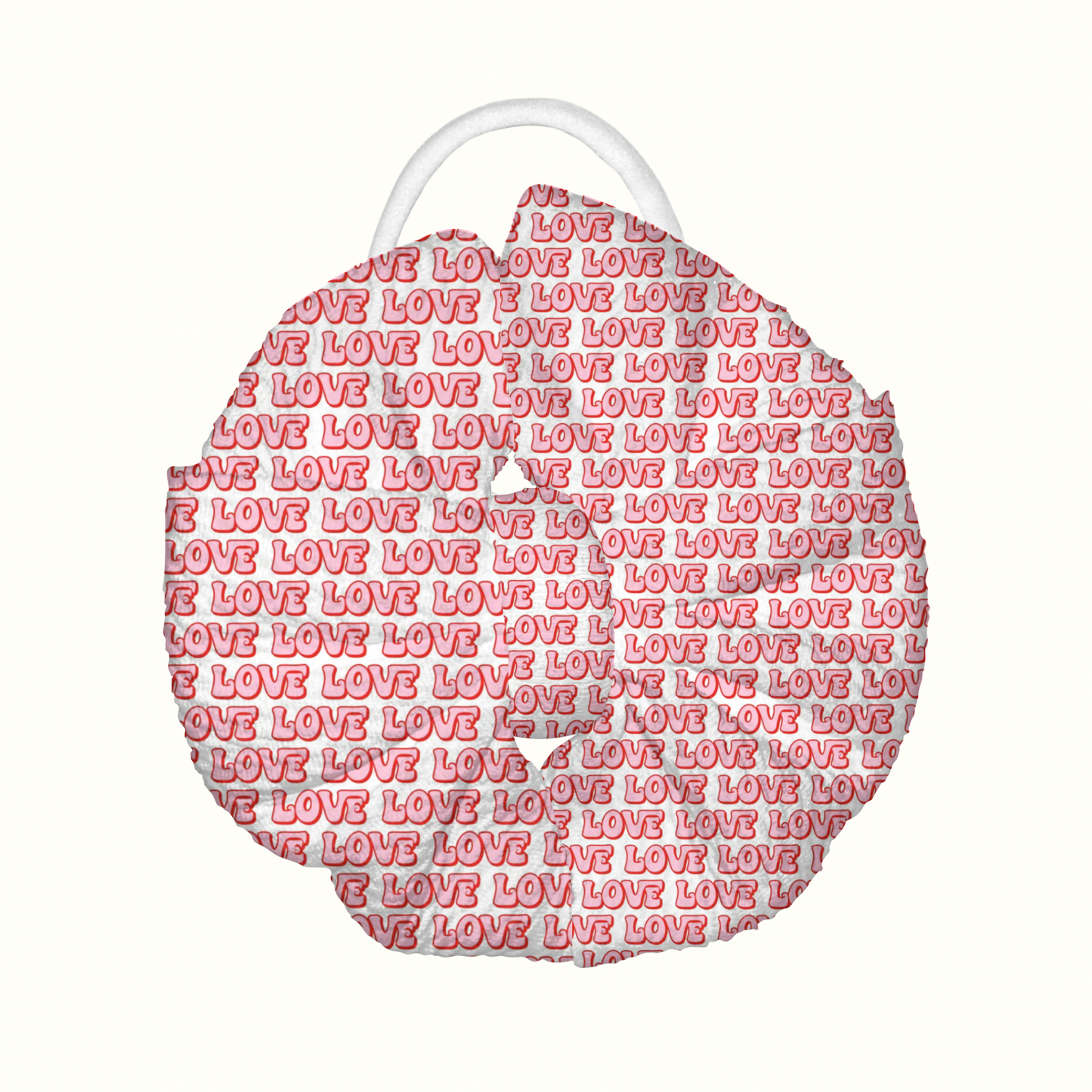 L-O-V-E Messy Nylon Headband