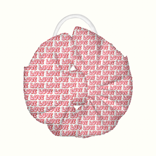 L-O-V-E Messy Nylon Headband