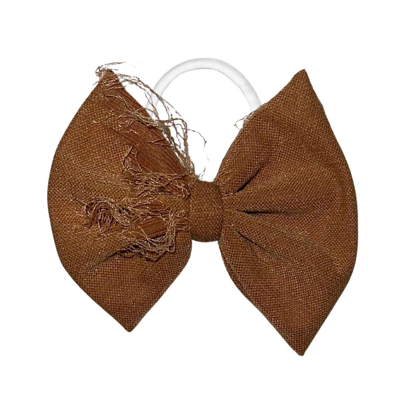 Distressed Mocha Nylon Headband